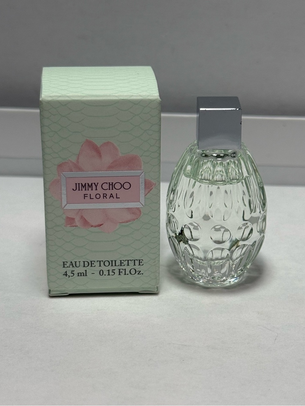 Jimmy Choo Floral Mini Bottle 4.5ml NIB Travel Size Collectible